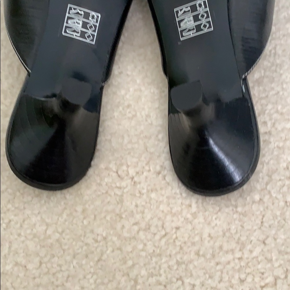 Moda Spana Slip on Black Heels - Picture 8 of 8